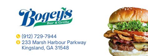 my valley deals 365|1/2 Off Bogey's Bar & Grille .